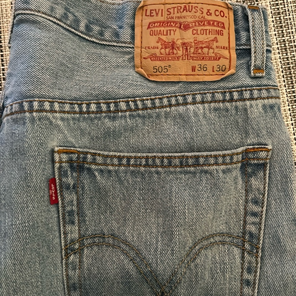 Levi’s 505 vintage clean jeans